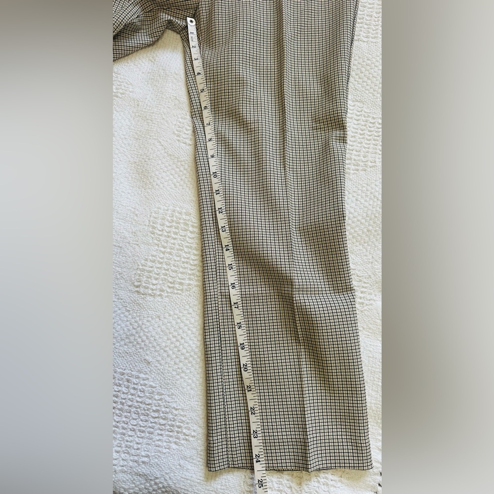 NWOT Crosby Checkered Above Ankle Dress Pants - Picture 6 of 7